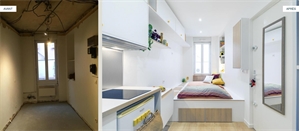 appartement a renover à la vente -   75020  PARIS 20EME ARRONDISSEMENT, surface 10 m2 vente appartement a renover - UBI425753467